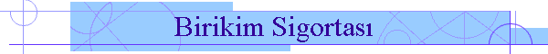 Birikim Sigortas